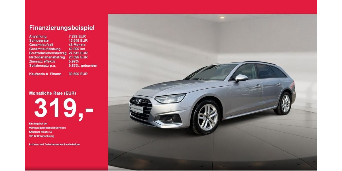 Audi A4 93.000 km 27.690 &euro; Landau 76829