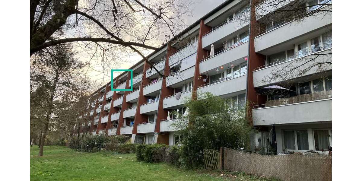 Etagenwohnung Karlsruhe Hagsfeld - 2 Zimmer, 43 m&sup2;, 417&euro; | Angebot:25815976