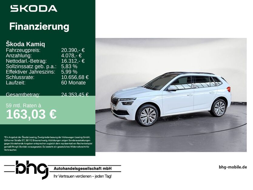 Skoda Kamiq 85.639 km 19.450 € Ettlingen 76275