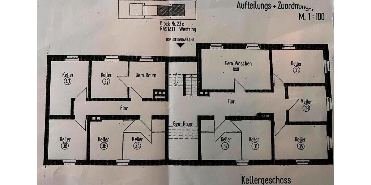 Erdgeschoßwohnung Rastatt - 3 Zimmer, 80 m&sup2;, 287.000&euro; | Angebot:26960710