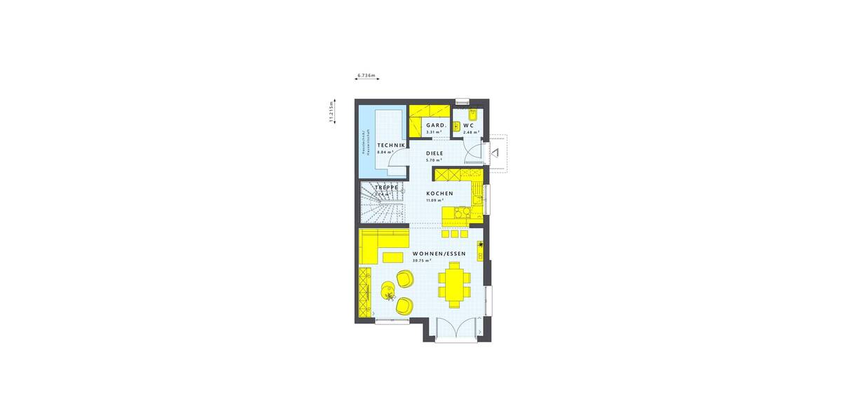 Doppelhaushälfte Linkenheim-Hochstetten Linkenheim - 4 Zimmer, 124 m&sup2;, 695.000&euro; | Angebot:26875280