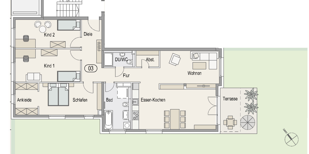 Etagenwohnung Malsch - 4 Zimmer, 138 m&sup2;, 699.000&euro; | Angebot:25695317