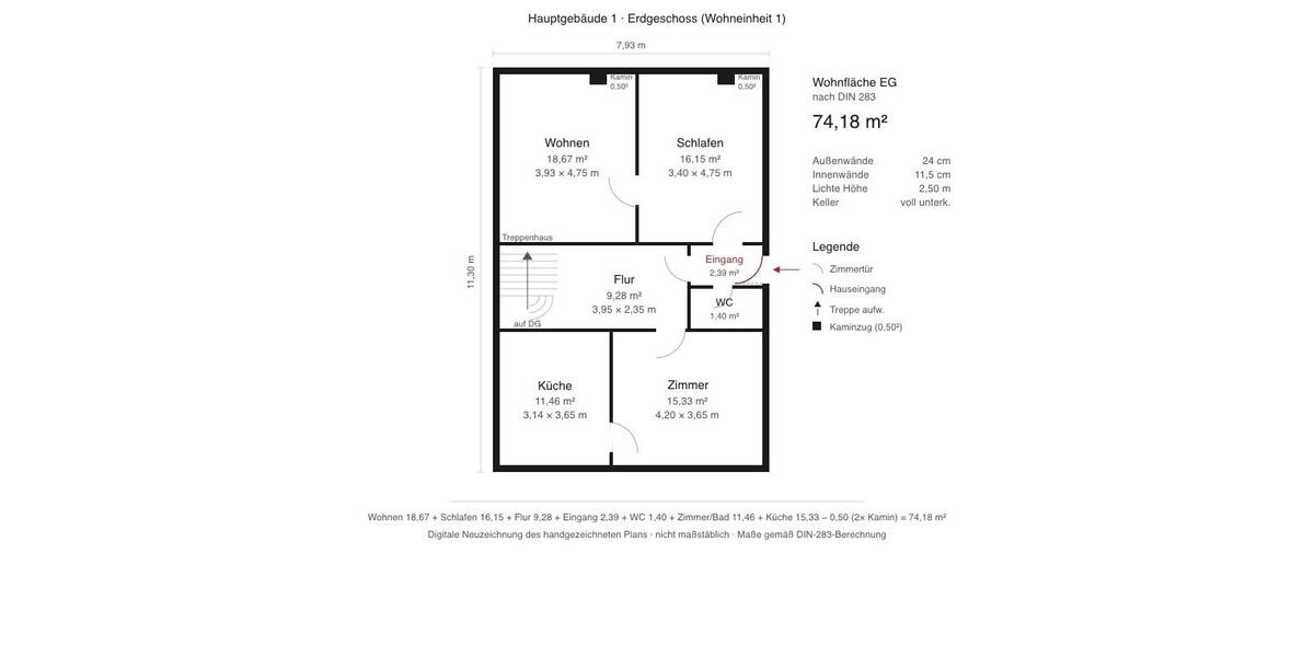 Einfamilienhaus Rheinstetten - 11 Zimmer, 226 m&sup2;, 495.000&euro; | Angebot:26729200