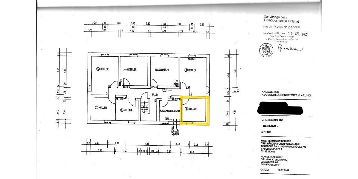 Hochparterre Landau in der Pfalz - 2 Zimmer, 69 m&sup2;, 255.000&euro; | Angebot:24379394