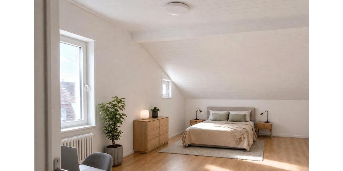 Dachgeschoßwohnung Waghäusel - 2 Zimmer, 39 m&sup2;, 139.750&euro; | Angebot:26827244