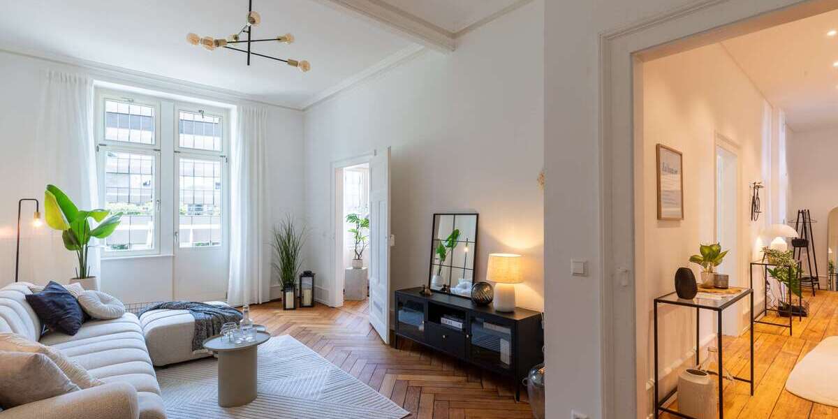 Etagenwohnung Karlsruhe Innenstadt-Ost - 5 Zimmer, 130 m&sup2;, 695.000&euro; | Angebot:26778133