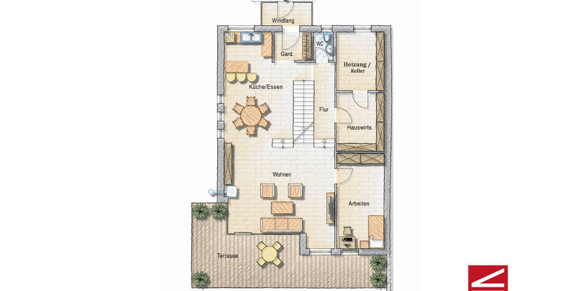 Einfamilienhaus Baden-Baden Ebersteinburg - 5 Zimmer, 203 m&sup2;, 789.000&euro; | Angebot:26779453