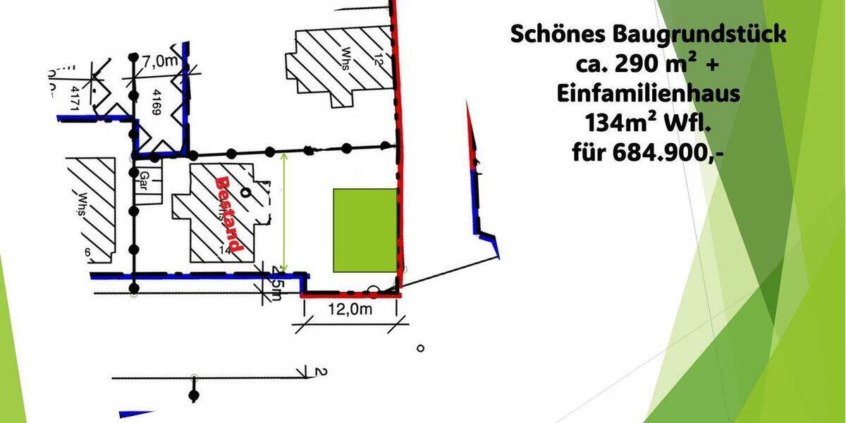 Grundstück Rheinstetten Mörsch - 485.000&euro; | Angebot:25747344