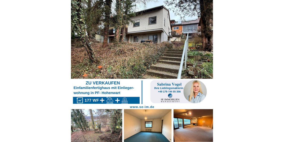 Mehrfamilienhaus, Wohnhaus Pforzheim Eutingen - 5 Zimmer, 177 m&sup2;, 299.000&euro; | Angebot:25748667