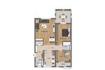Etagenwohnung Karlsruhe Bergwald - 3 Zimmer, 88 m&sup2;, 320.000&euro; | Angebot:25666917