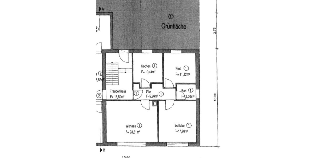 Erdgeschoßwohnung Eggenstein-Leopoldshafen Leopoldshafen - 3 Zimmer, 71 m&sup2;, 240.000&euro; | Angebot:25611742