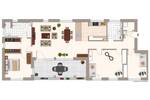 Etagenwohnung Karlsruhe / Neureut Neureut - 4 Zimmer, 144 m&sup2;, 1.720&euro; | Angebot:26916849