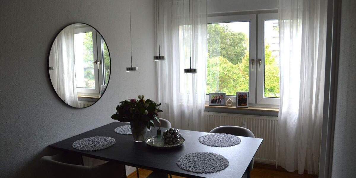 Etagenwohnung Pforzheim Buckenberg - 2 Zimmer, 59 m&sup2;, 195.000&euro; | Angebot:25780876