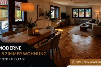 Haus im Haus- 6,5 Zimmer Wohnung in zentraler Lage - Wohnung Höfen an der Enz Höfen (Enz) | Angebot:26888565