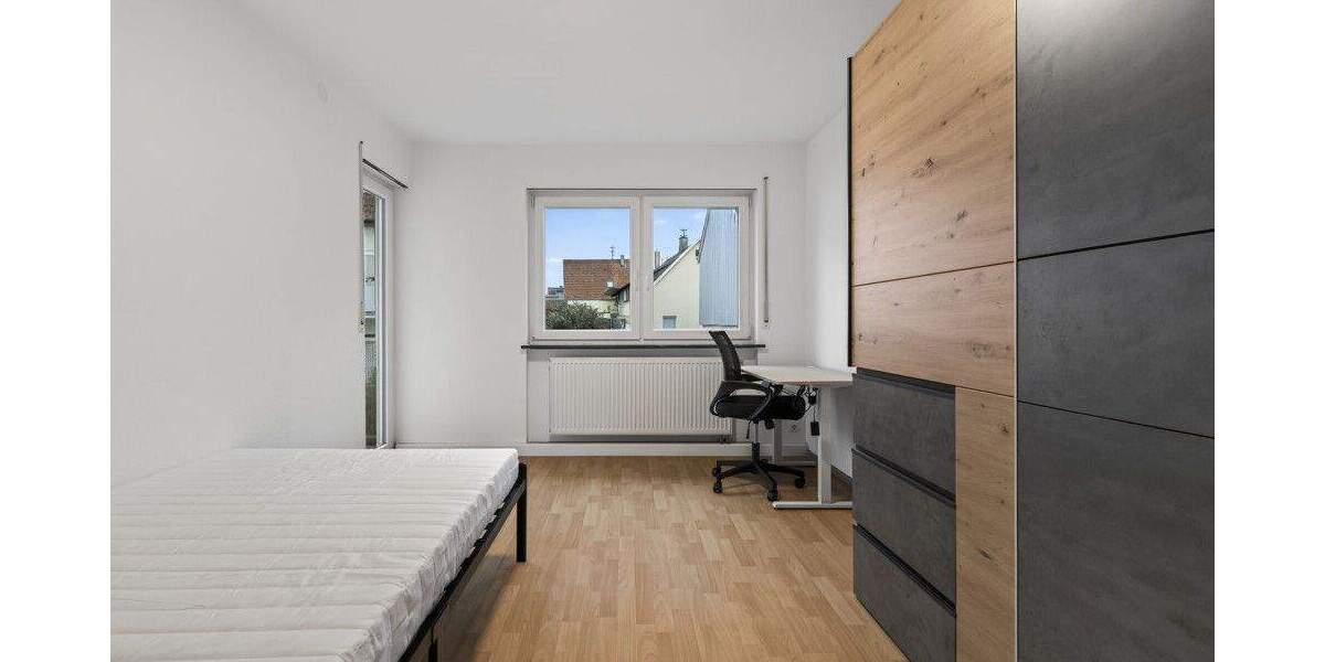 Helles WG- Zimmer mit eigenem Balkon in Knielingen zimmer