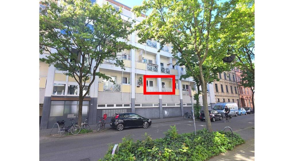Etagenwohnung Karlsruhe Weststadt - 2 Zimmer, 43 m&sup2;, 199.999&euro; | Angebot:26518222