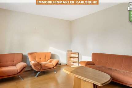 Wohnung zum Mieten in Karlsruhe 775 € 53.49 m² 2 zimmer