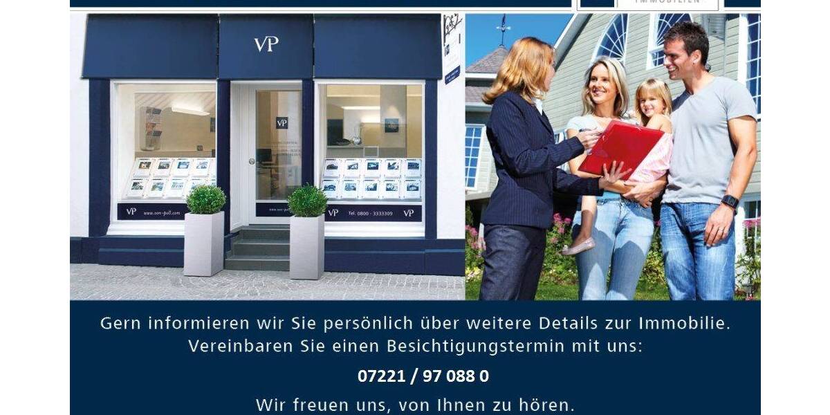 Reihenmittelhaus Rastatt - 5 Zimmer, 116 m&sup2;, 497.000&euro; | Angebot:25694681