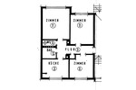 Etagenwohnung Pforzheim Weststadt - 3 Zimmer, 68 m&sup2;, 165.000&euro; | Angebot:25748647