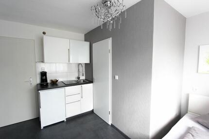 voll möbliertes Mini Apartment mit Küche & Bad 1 zimmer