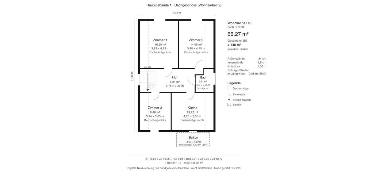 Einfamilienhaus Rheinstetten - 11 Zimmer, 226 m&sup2;, 495.000&euro; | Angebot:26729200