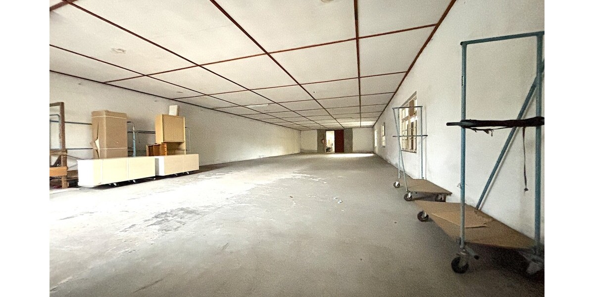 Platz ohne Ende: Trockenhalle mit Außenfläche, Stellplätzen und Laderampe - Gewerbeobjekt Steinmauern | Angebot:27357873