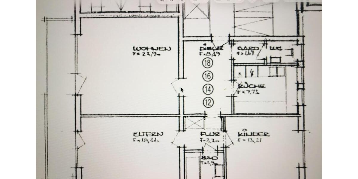 Etagenwohnung Karlsruhe Südstadt - 3 Zimmer, 83 m&sup2;, 1.050&euro; | Angebot:26393567