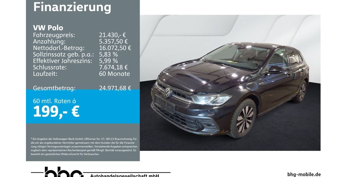 VW Polo 16.617 km 20.960 &euro; Ettlingen 76275