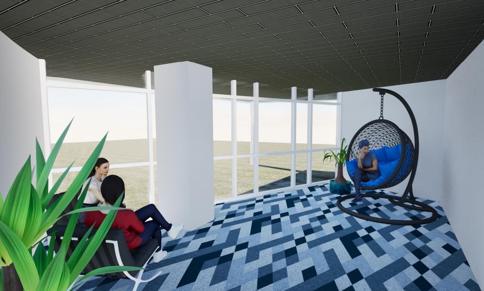 Büroflächen im Saacke-Carré - Sichtachse und 