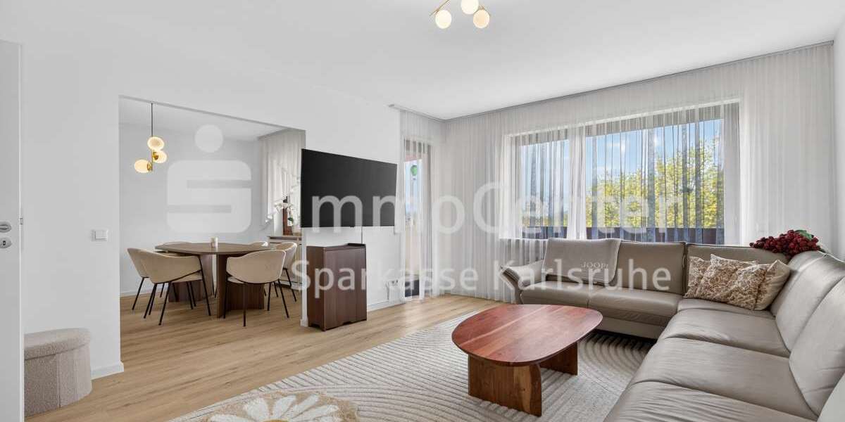 Etagenwohnung Karlsruhe / Knielingen Knielingen - 4 Zimmer, 94 m&sup2;, 374.900&euro; | Angebot:26208077