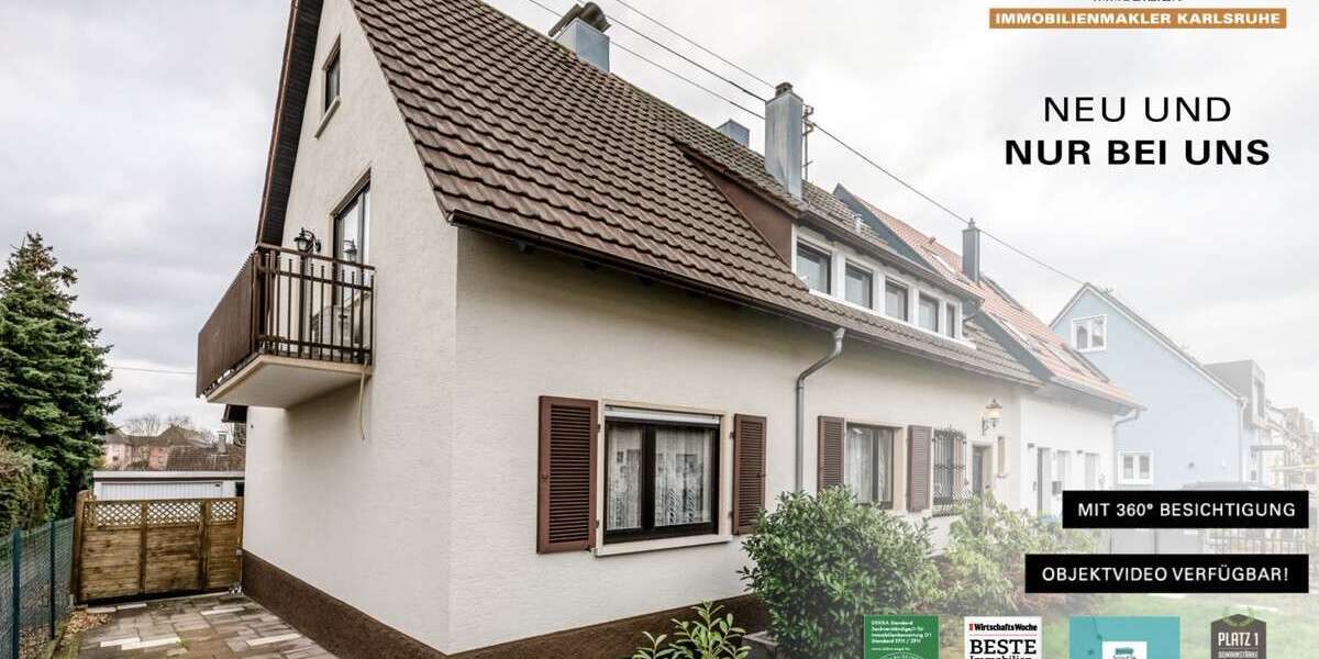 Haus zum Kaufen in Karlsruhe Mühlburg 620.000 € 192 m² 9 zimmer