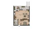 Etagenwohnung Rheinstetten - 2 Zimmer, 47 m&sup2;, 162.000&euro; | Angebot:27024126