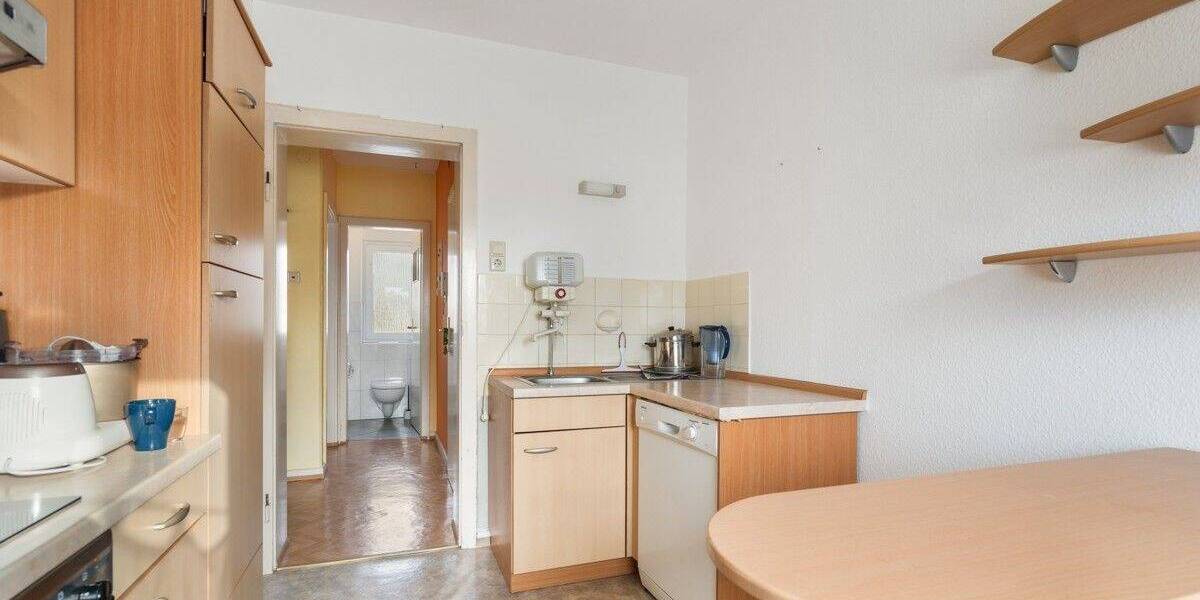 GEMÜTLICH: Helle 2-Zimmer-Wohnung in ruhiger Lage von Karlsruhe-Knielingen 2 zimmer