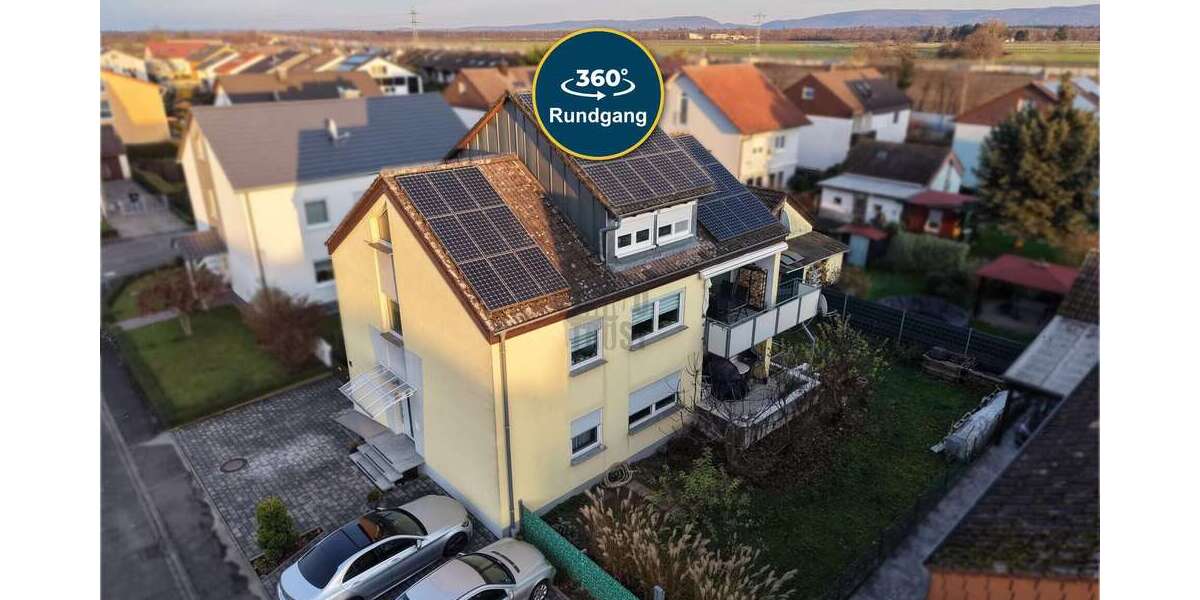 Etagenwohnung Durmersheim - 3 Zimmer, 75 m&sup2;, 279.000&euro; | Angebot:23754017