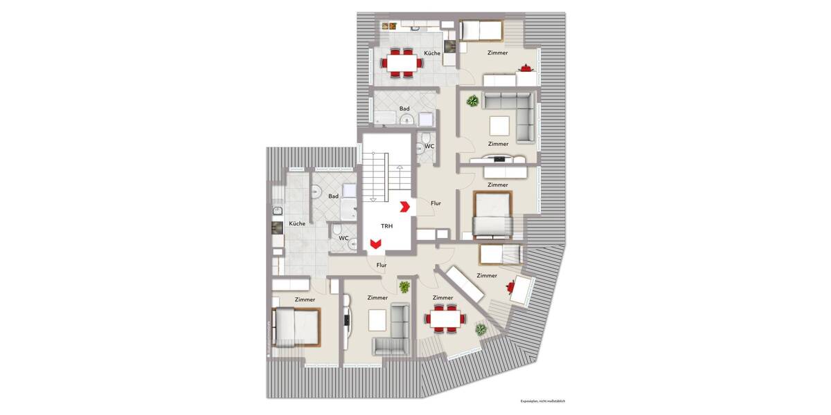 Mehrfamilienhaus, Wohnhaus Karlsruhe / Südweststadt Innenstadt-West - 3 Zimmer, 3.990.000&euro; | Angebot:26139234