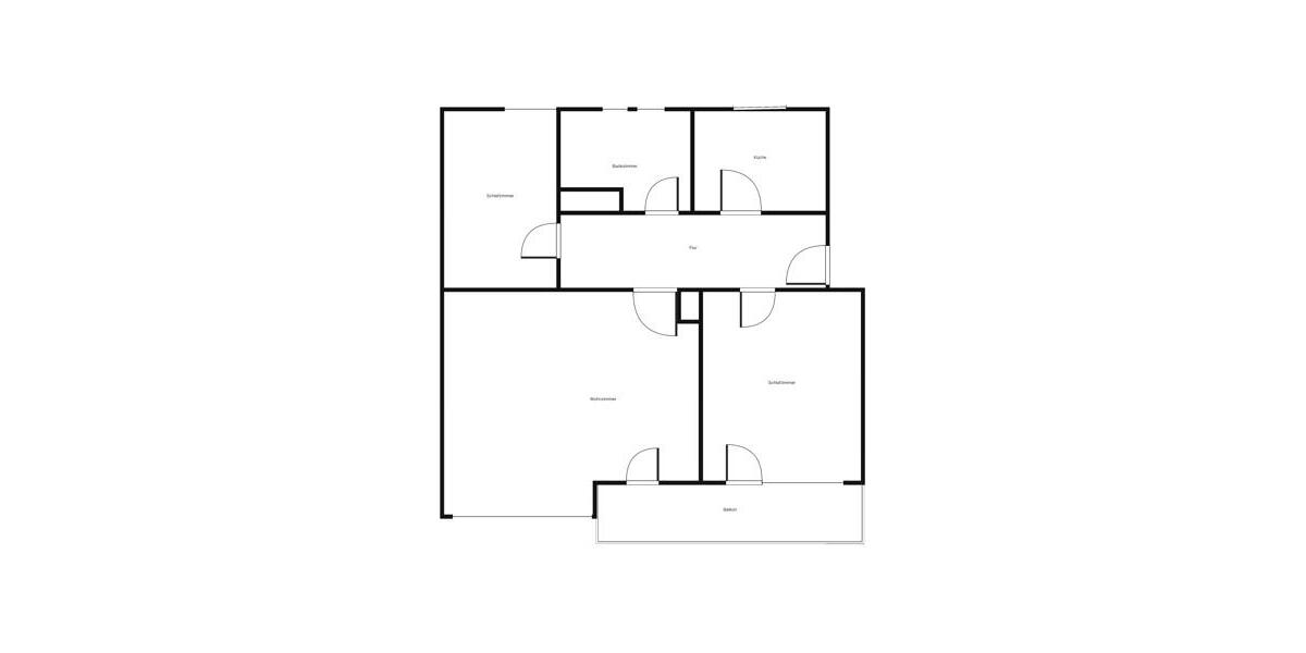 Etagenwohnung Eggenstein-Leopoldshafen Leopoldshafen - 3 Zimmer, 80 m&sup2;, 610&euro; | Angebot:25536454