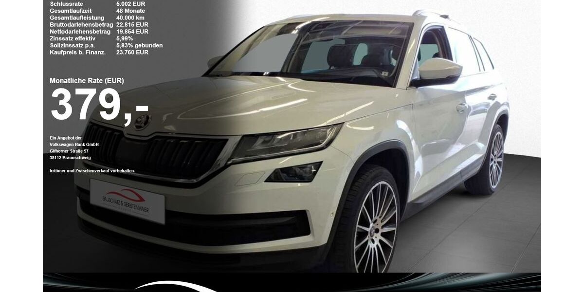Skoda Kodiaq 128.819 km 23.760 &euro; Gaggenau 76571