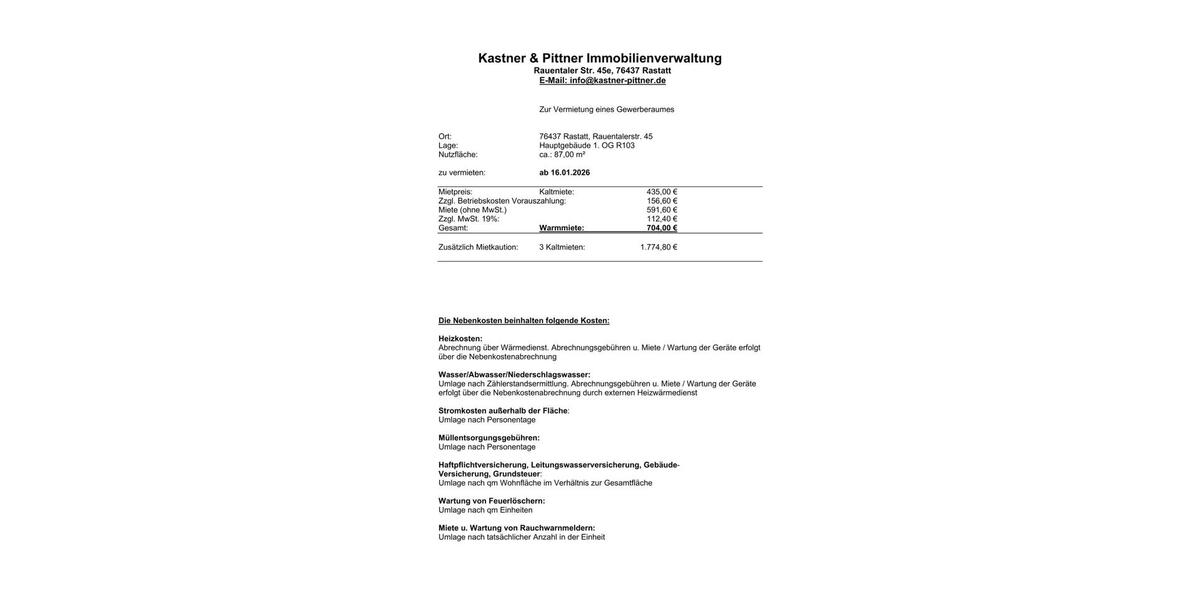 Geräumig offengestaltete Bürofläche zu vermieten zimmer