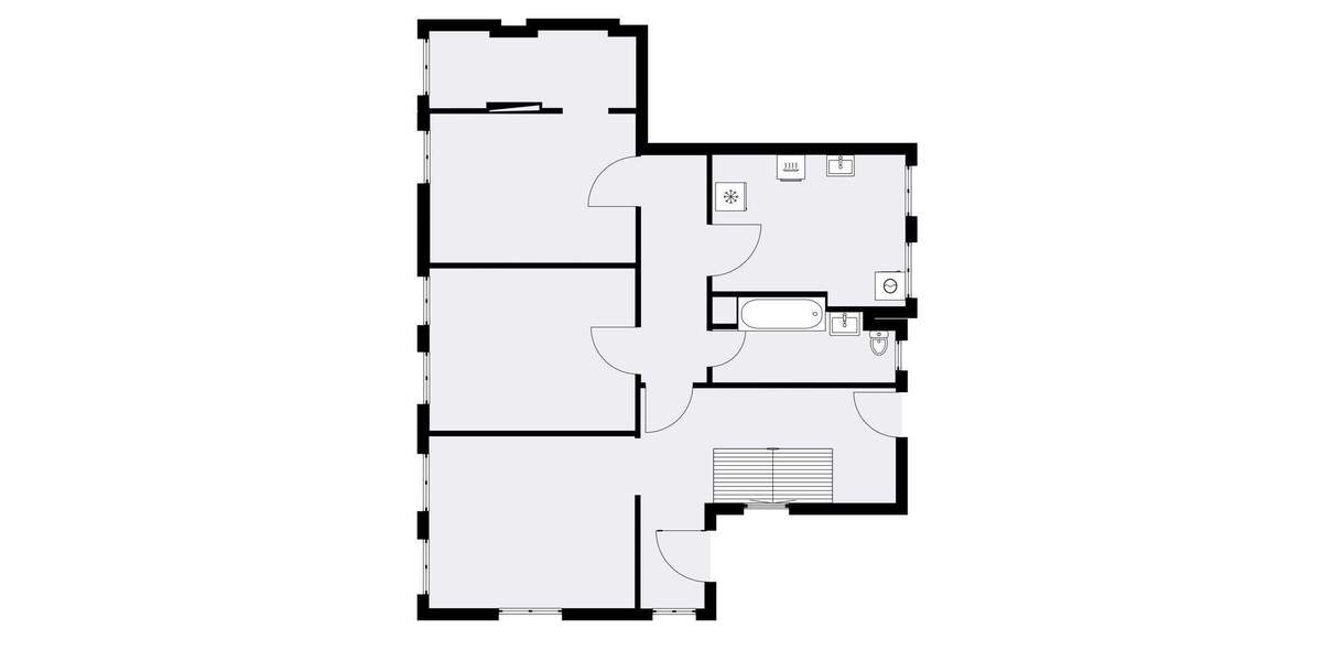 Etagenwohnung Bruchsa Untergrombach - 3 Zimmer, 95 m&sup2;, 990&euro; | Angebot:25799283