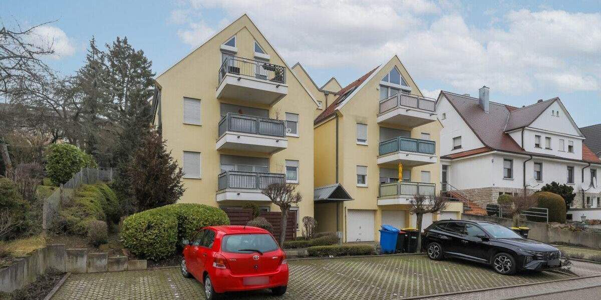Etagenwohnung Pforzheim Nordstadt - 2 Zimmer, 51 m&sup2;, 190.000&euro; | Angebot:25288821