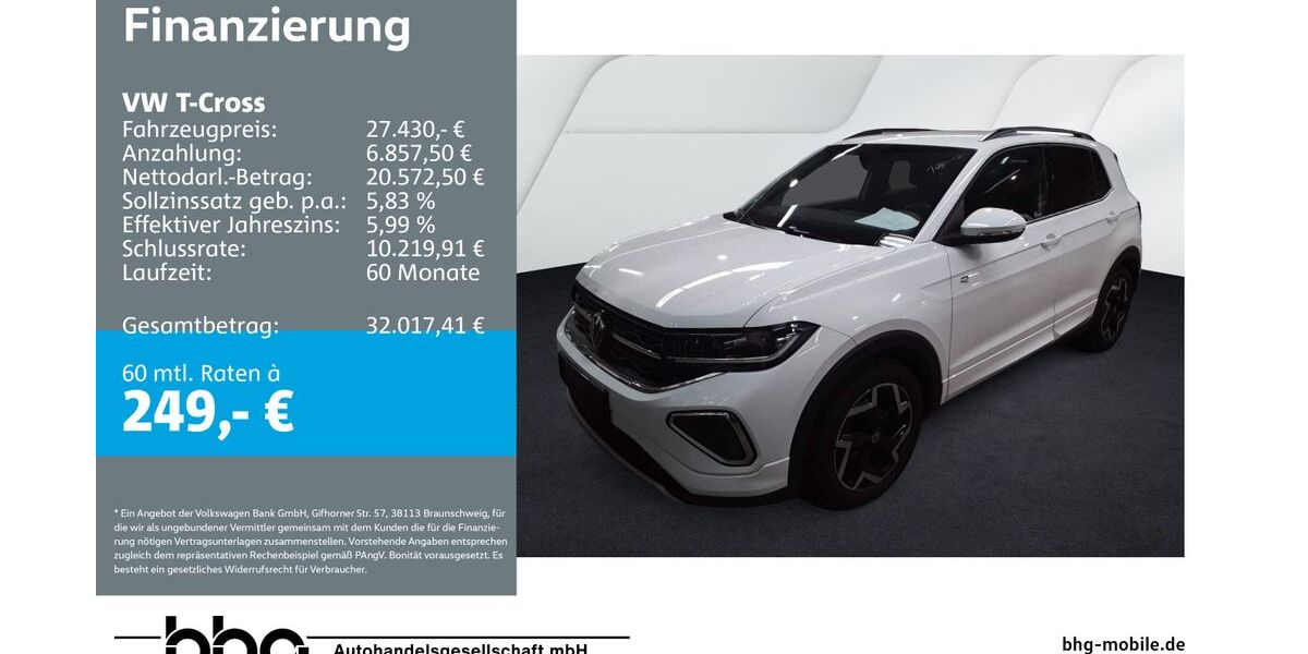 VW T-Cross 25.402 km 27.430 &euro; Durmersheim 76448
