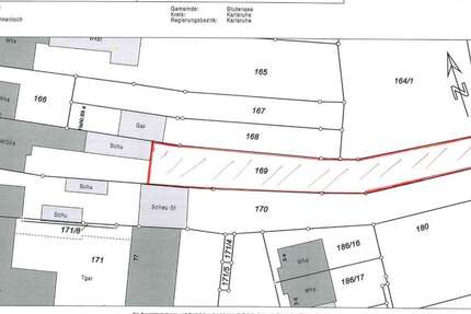 Grundstück zu verkaufen in Stutensee 225.000 € 550 m² zimmer