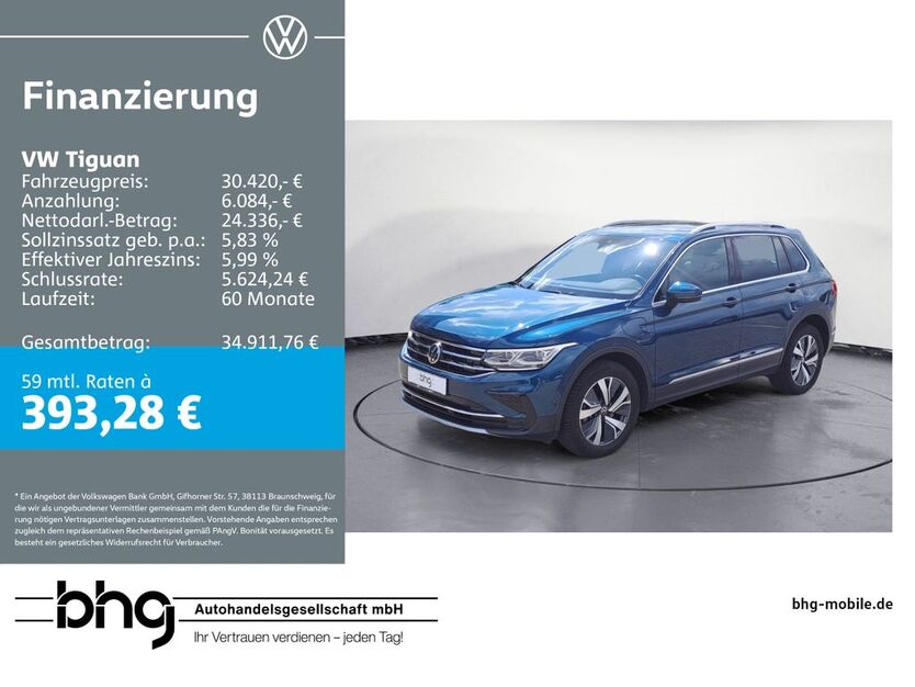 VW Tiguan 55.781 km 30.420 € Durmersheim 76448