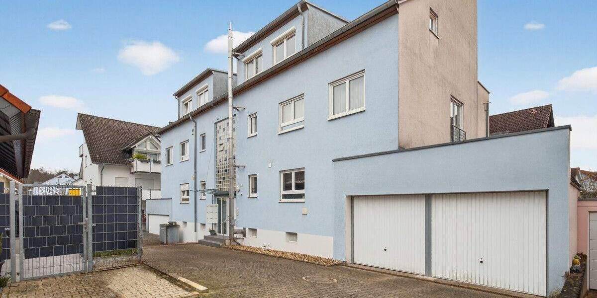 Lichtdurchflutete 2-Zimmer-Maisonette mit Galerie und großem Balkon in Eggenstein 2 zimmer