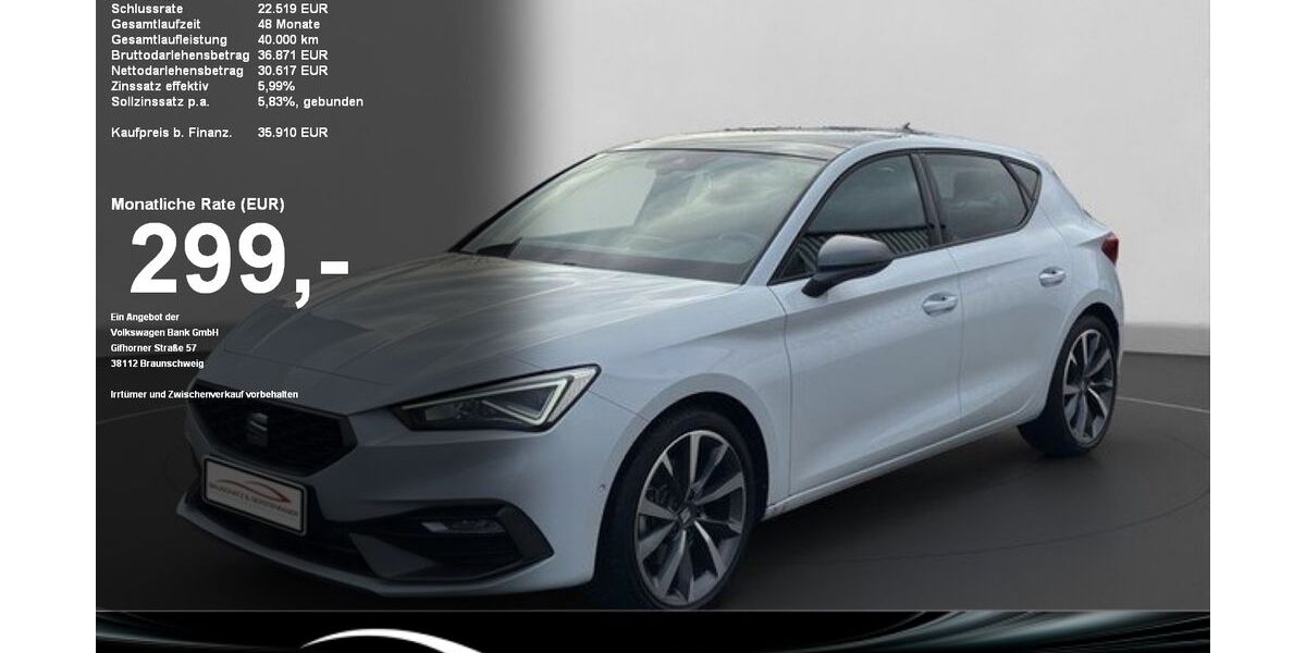 Seat Leon 12.143 km 27.690 &euro; Gaggenau 76571