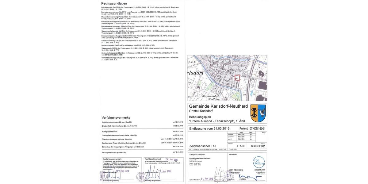 Grundstück Karlsdorf-Neuthard Neuthard - 367.900&euro; | Angebot:26518242