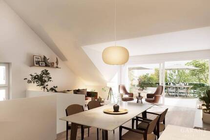 Stylische Dachterrassenwohnung mit Freiluft-Wohnzimmer - modern & urban 3 zimmer