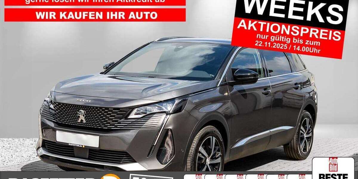 Peugeot 5008 17.980 km 26.850 &euro; Rheinstetten/Mörsch bei Karlsruhe 76287