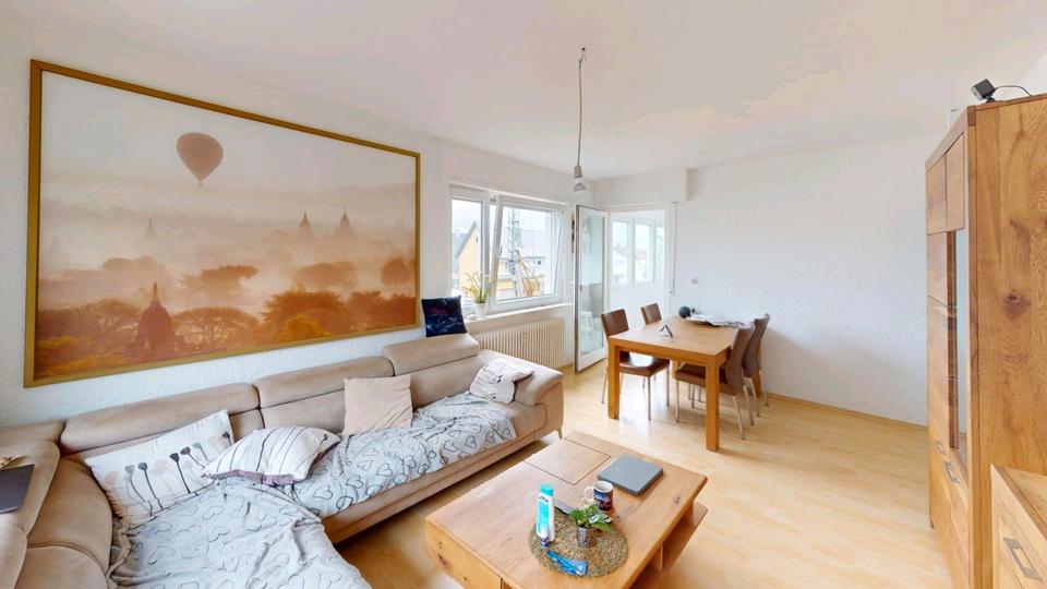 Etagenwohnung Rheinstetten - 3 Zimmer, 70 m&sup2;, 1.050&euro; | Angebot:25611459