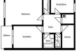 Etagenwohnung Eggenstein-Leopoldshafen Leopoldshafen - 3 Zimmer, 77 m&sup2;, 280.000&euro; | Angebot:27024135
